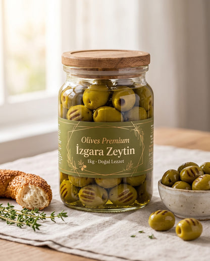 Izgara Zeytin 1 kg — Olives Premium (yaşam)