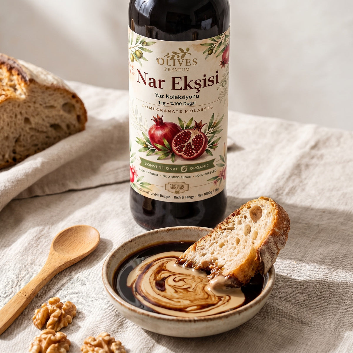 Nar Ekşisi 1 kg — Olives Premium (sofrada)
