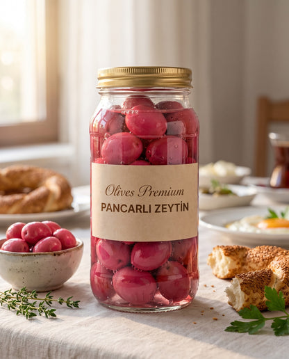 Pancarlı Zeytin 1 kg — Olives Premium (yaşam)