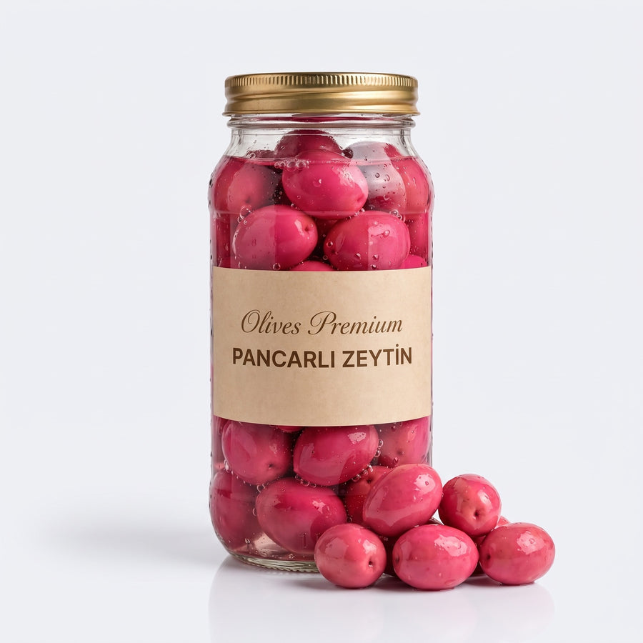 Pancarlı Zeytin 1 kg — Olives Premium (stüdyo)