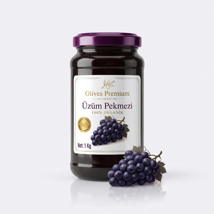 Şekersiz Kara Üzüm Pekmezi 1 kg — Olives Premium (stüdyo)