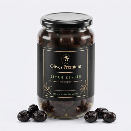 Edremit Siyah Sele Zeytin 1 kg