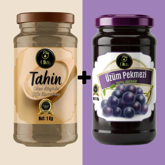 Olives Zeytinyağları Tahin (1Kg) + Pekmez (1Kg)